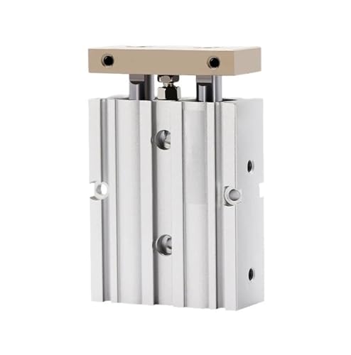 Cylindre pneumatique alésage 32 mm course 35mm vérin aluminium double effet - 3