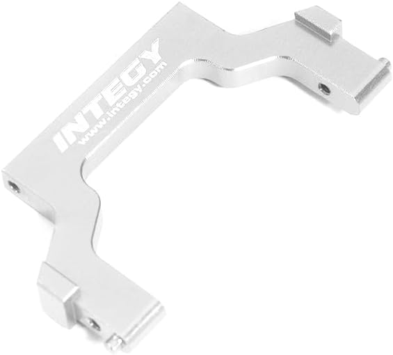 C31314SILVER Billet mecanizado soporte trasero del chasis para Axial 124 SCX24 Rock Crawler C10