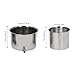 Fruit Wine Press, 0.8Gal Manual Juice Maker for Wine Making, Cider Apple Tincture Vegetables Honey Olive Oil Press with 2 Stainless Steel Barrels & T-Handle, for Outdoor, Kitchen, and Home (0.8 Gal)