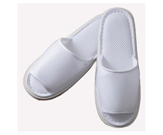 三和 ウォッシャブルメッシュスリッパ 白 1箱 100足入 SYZR-003