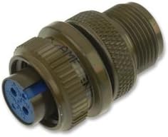 AMPHENOL INDUSTRIAL - 97-3106A-14S-9S - CIRCULAR CONNECTOR PLUG SIZE 14S, 2POS, CABLE