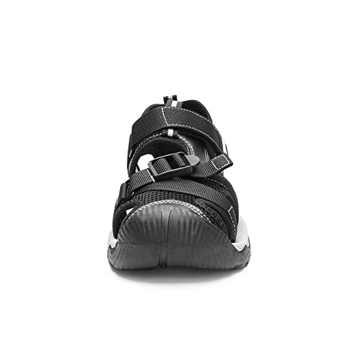 DREAM PAIRS Women's Closed Toe Sport Hiking Sandals，Summer Outdoor Comfortable Walking Water Sandals2