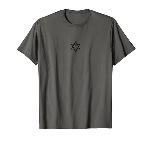 Bandera de Israel, pequeña estrella de David, judaísmo, hexagrama, símbolo Camiseta