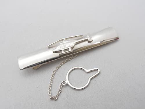 Helicóptero de plata 925 y cadena de seguridad para pulsera de dijes aérea 3