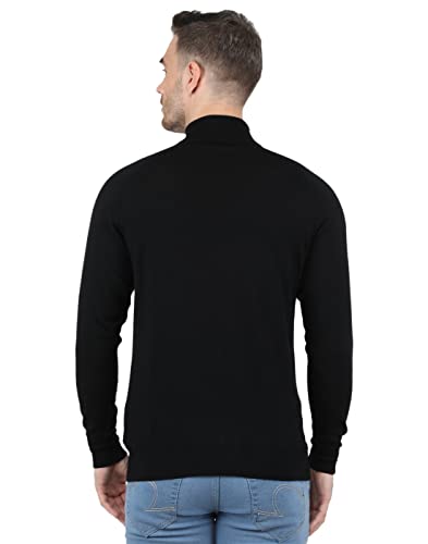 Image of Monte Carlo Men Wool High Neck Pullover Sweater