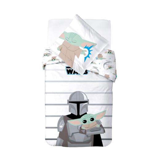 KK SHOPPING Versandhandel Klaus Kolodzie Star Wars Wende Bettwäsche Set 2 TLG. 135 x 200 cm 80 x 80cm