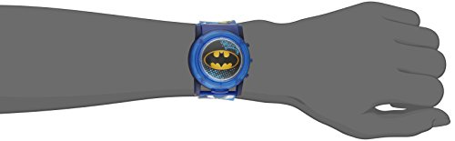 Accutime Relógio de quartzo digital Batman para meninos, meninas e adultos de todas as idades, Logot