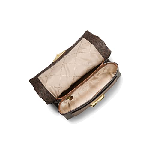 Image of Michael Kors Cede Medium Flap Chain Shoulder Bag