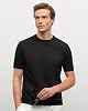 Camiseta de hombre KVSS de algodón Pima Supima y cachemir, ligera, transpirable, de punto, manga corta, cuello redondo, de lujo 4