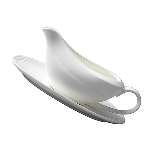 VINTORKY 1Set Seasoning Cup with Handle Dripless Sauce Canister for Dipping Sauces Gravy and Dressings Tableware for Home Dining and Outdoor Events