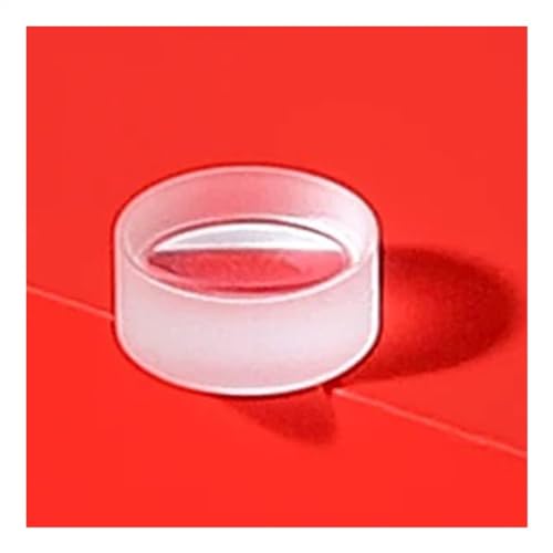 Lentille double concave en verre optique D12mm pour expérience de physique