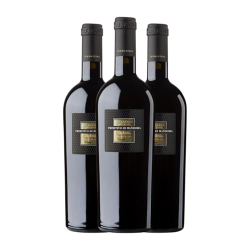 San Marzano Sessantanni Primitivo Primitivo di Manduria 75 cl Vino tinto (Caja de 3 Botellas de 75 cl)