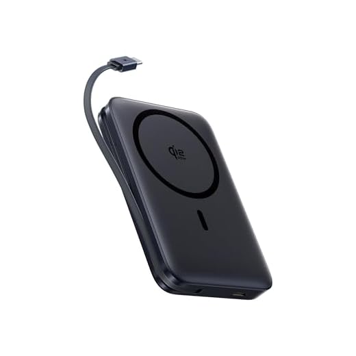 Baseus PicoGo Qi2.2 Magsafe Powerbank con Cavo, PD USB-C 45W, Power Bank Magnetico Wireless 25W, Batteria Magsafe 10000mAh Compatibile con iPhone 17/16/15/14/13/12/Pro/Pro Max Series