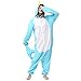 Produktbild Katara 1744 (30+ Designs) Wal-Kostüm Blau, Unisex Onesie/ Pyjama-Qualität für Erwachsene & Teenager