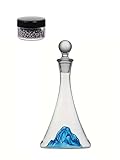 Gem Tour Wine Decanter Blue Mountain Waterfall Red Wine Decanter Home Crystal Glass High-end High-value Wine Quick Divider Jug Wine Accessories