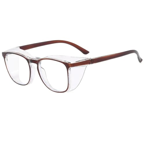 Lunettes anti-lumière bleue anti-rayures protégez vos yeux des écrans marron C9