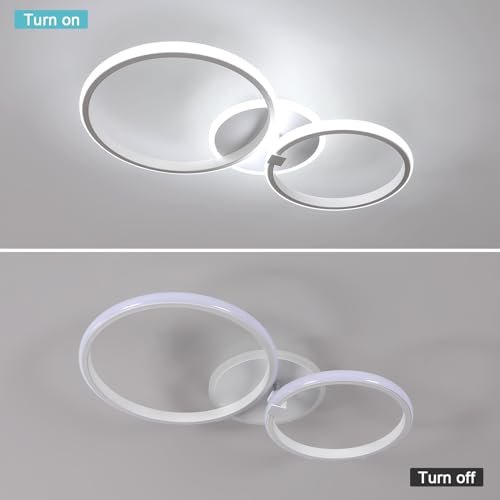 DELIPOP Plafoniera Led Soffitto Moderna, 42W