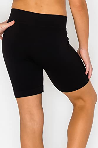 Kurve Girl Stretch Bike Leggings Shorts, Kids Seamless Dance Gymnastic Active Pants UV Protective Fabric UPF 50+ Made in USA3