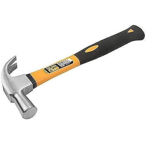 16Oz Claw Hammer with Fiberglass Handle Cover
