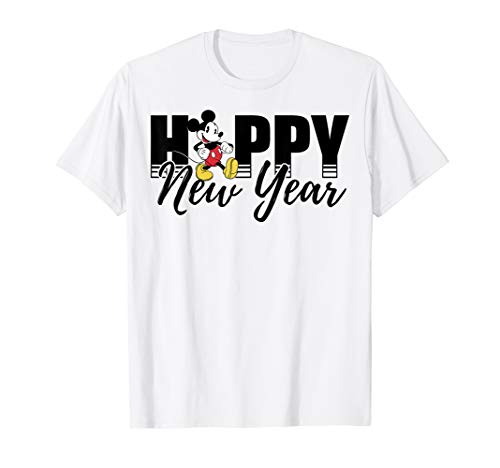 T-shirt Mickey Mouse Nouvel An Disney pour réveillon en famille