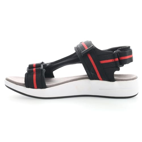 Image of Propet Mens Eli Strap River Casual Sandals Casual - Black