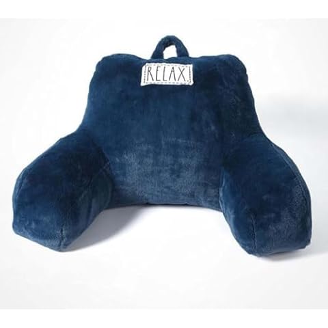 Luxury Faux Fur Reading Pillow with Arms Cover