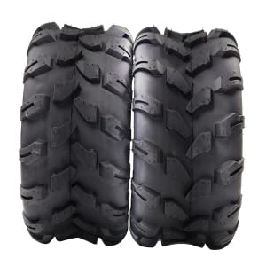 ClassyThreads Set of 2 ATV Tires All-Terrain Tires 21x7-8 4PR ATV UTV Trail Sand Mud Off-Road Tires Tubeless
