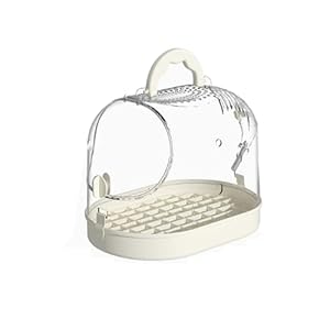 LICONG-2020 Transparenter Vogelkäfig für Haustiere