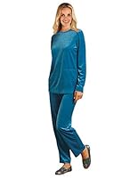 Algopix Similar Product 3 - Luxurious Velour Set Color Teal Size