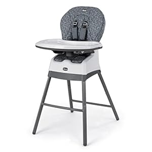 Chicco Stack 1-2-3 Highchair – Dots | Grey