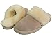 Produktbild Lammfell Hausschuhe Slipper Damen Lammfell Pantoffeln Huettenschuhe sand beige mit beigen Fell mit fester Sohle - sehr warm Gr. 40