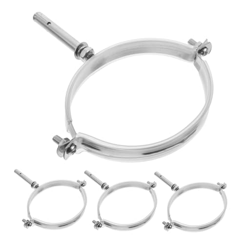 Conduits de cheminée sécurisés à la maison avec les supports muraux en inox