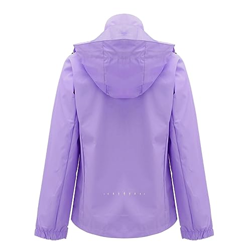 Gabardina impermeable de mujer con capucha desmontable para primavera 2