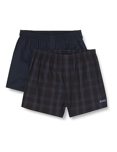BOSS Men 2P Woven Boxer CW Bright Blue434, XXL