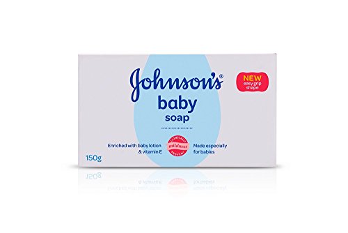 Image of Johnson's Baby Soap with New Easy Grip Shape, 150g