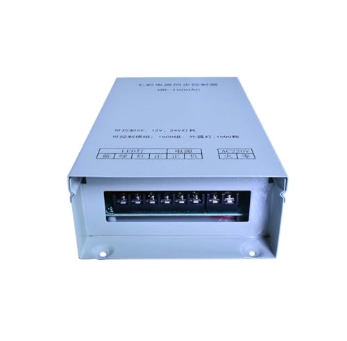 Synchronisation d'alimentation colorée RVB pour illuminations extérieures 220V
