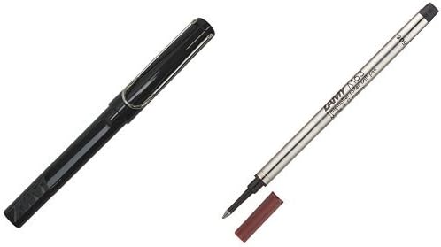 Amazon ラミー サファリ シャイニーブラック ローラーボール 替芯 ブラック ローラーボールペン 文房具 オフィス用品