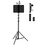 XIXAN Large Screen Teleprompter Holder for Tablet & Phone with 70.8