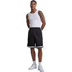 Urban Classics Herren Shorts Stripes Mesh Shorts, lässige Mesh Shorts für Männer, Straight leg, erhältlich in verschiedenen Farbvarianten, Größen S-5XL