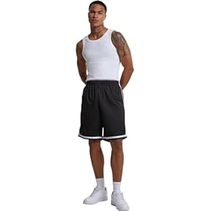 Urban Classics Herren Shorts Stripes Mesh Shorts, lässige Mesh Shorts für Männer, Straight leg, erhältlich in verschiedenen Farbvarianten, Größen S-5XL