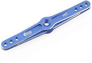 GDS Racing 15T Alloy Servo Arm Blue for HPI Baja 5B 5T Losi 5T DBXL RCMK XCR