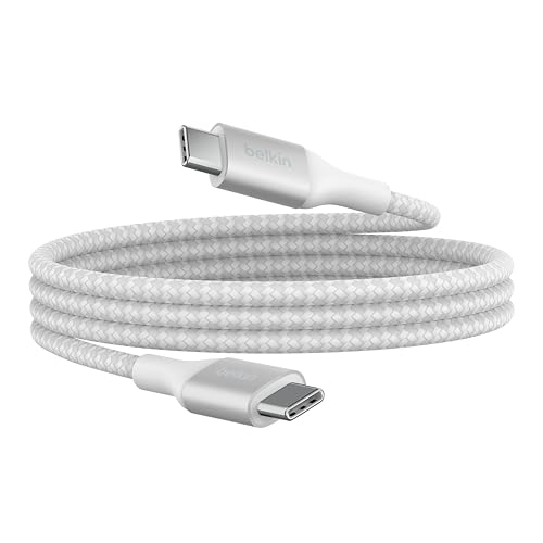 Belkin Boostcharge Cavo Di Alimentazione Da Usb-C A Usb-C, Cavo Ricarica Rapida Con 240 W Di Power Delivery, Certificato Usb-If Per Macbook, Chromeboo