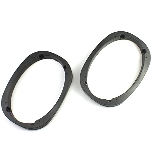 FDXGYH 2 Pcs 6" X 9" Auto Car Universal Fit
