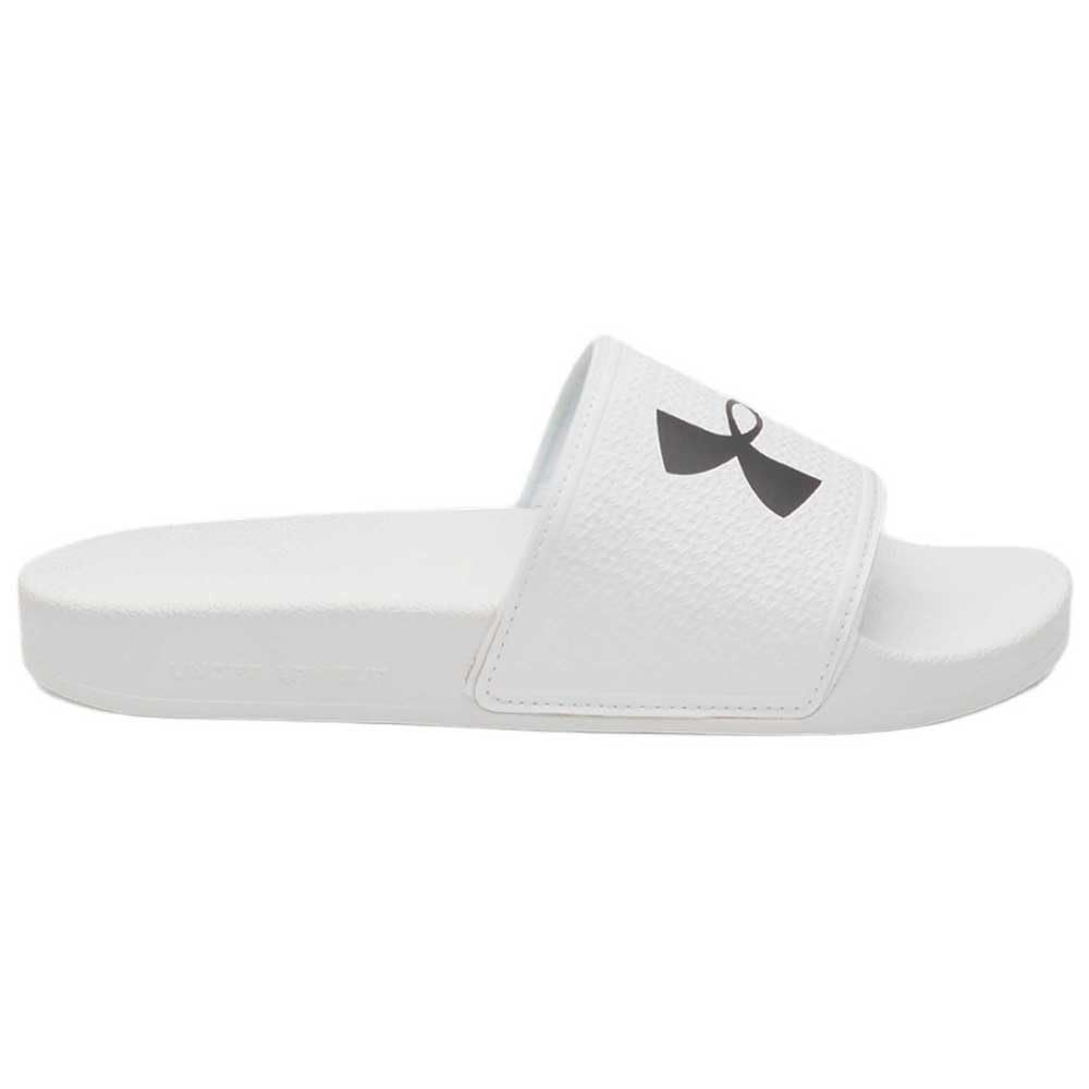 Under Armour UA B ARMR Slide - White/White/Black - 5,5