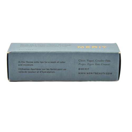 MERIT Shade Slick Gelée Sheer Tinted Lip Oil Les Deux - Thumbnail 7