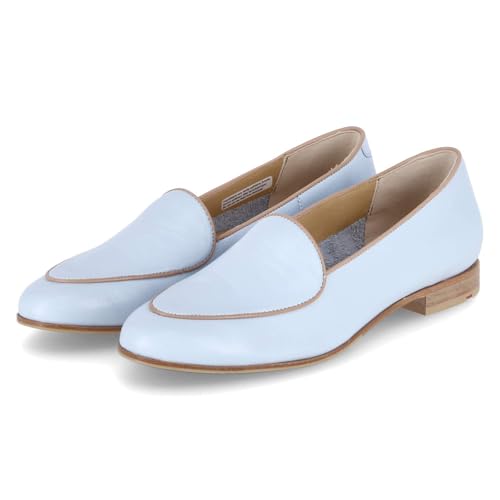 LLOYD 1573118 Slipper Glattleder Damen in blau - Gr. 38