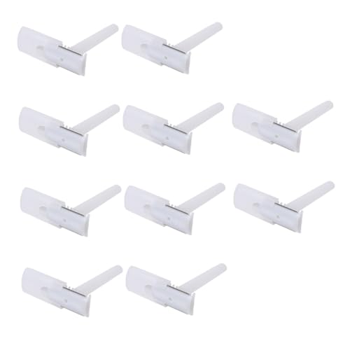 Rasoirs jetables de voyage pour poils des jambes et zones intimes blancs
