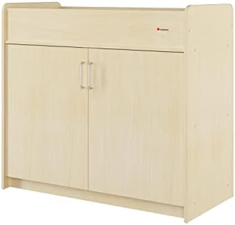 Foundations SafetyCraft Daycare Changing Table, Natural