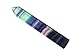 Rainbow Flourite, Florite Six Sided Faceted Crystal Point Shape Healing Wand