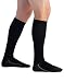 EvoNation Men's Copper USA Made Graduated Compression Socks 20-30 mmHg Firm Pressure Medical Quality Knee High Orthopedic Support Stockings Hose - Comfort Fit, Circulation, Travel (XL, Black)